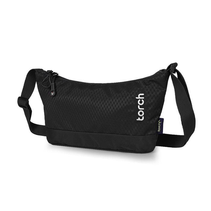 Gambar Torch Misan Waist Bag Tas Pinggang Selempang Anti Air Outdoor Activity - Hitam dari Torch.id undefined Tokopedia