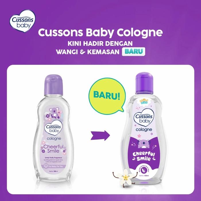 Gambar Cussons Baby Cologne 100 ml Cusson Baby Parfum - Ungu dari Maqil Kids Shop undefined Tokopedia