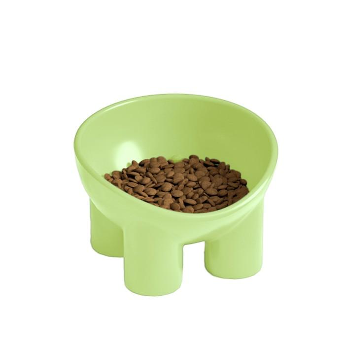 Gambar MUI TP Mangkuk Tempat Makan Kucing Tinggi Wadah Makan Anabul Pet Feeder Bowl High Raised M44 - Hijau dari MUI INDO Kab. Tangerang Tokopedia