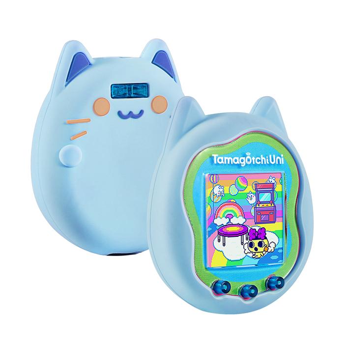 Gambar Casing/Case Pelindung Tamagotchi Uni - Blue Cat dari omochapy undefined Tokopedia
