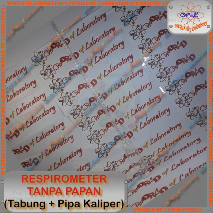 Gambar RESPIROMETER SEDERHANA (Alat Ukur Pernapasan Organisme) - Praktikum Biologi - Tabung+Pipa Kap dari WORLD OF LABORATORY undefined Tokopedia