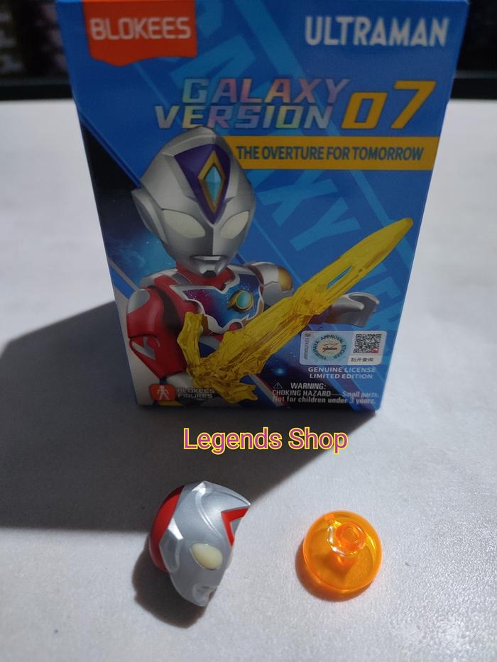 Gambar Blokees Ultraman Galaxy Version Vol 07 Wave 7 GV07 Open Box OFC Figure - Biru dari Legends Shop Neo undefined 5 Tokopedia