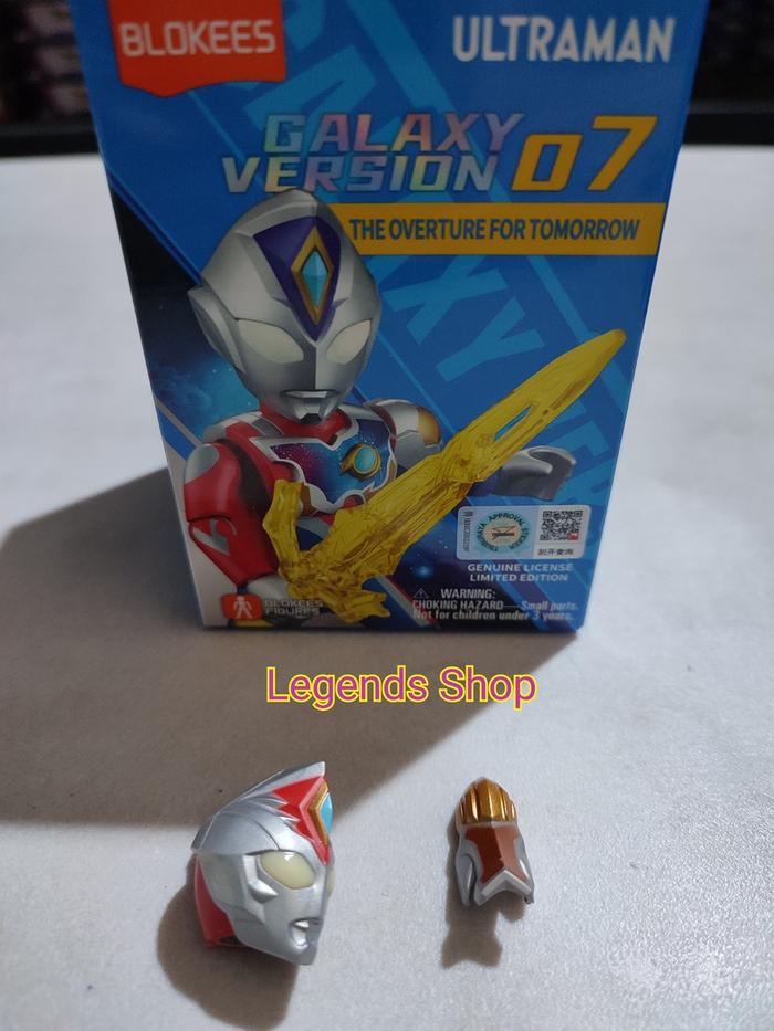 Gambar Blokees Ultraman Galaxy Version Vol 07 Wave 7 GV07 Open Box OFC Figure - Biru dari Legends Shop Neo undefined 3 Tokopedia