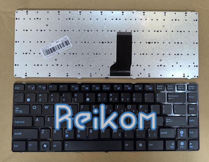 Gambar Keyboard laptop Asus A43 A43e A43sj A43u K43 K43sj X43 X43u X44 X44h dari Reikom undefined Tokopedia