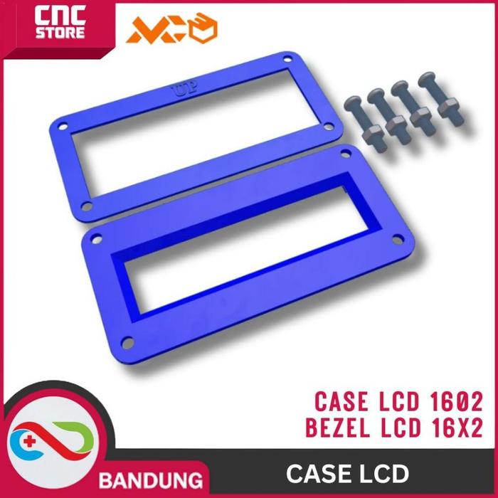 Gambar CASE LCD 16X2 FRAME LCD 16X2 3D CASING LCD 16O2 1602A PLA+ SOLID LENGKAP DENGAN MAL DAN SEKRUP BLUE - BLUE dari CV MANDIRI1 undefined Tokopedia