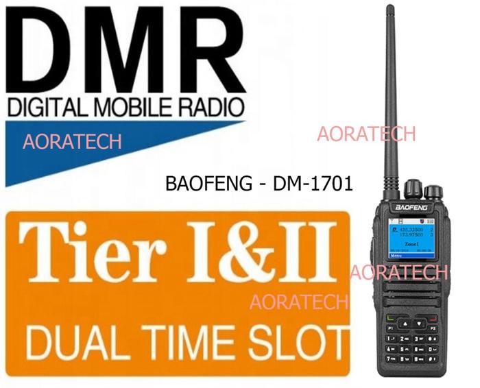 Gambar HT DMR DM - 1702 GPS Digital+Analog support dualBand Original DM1702 - 1701 openGD77 dari Aoratech undefined Tokopedia