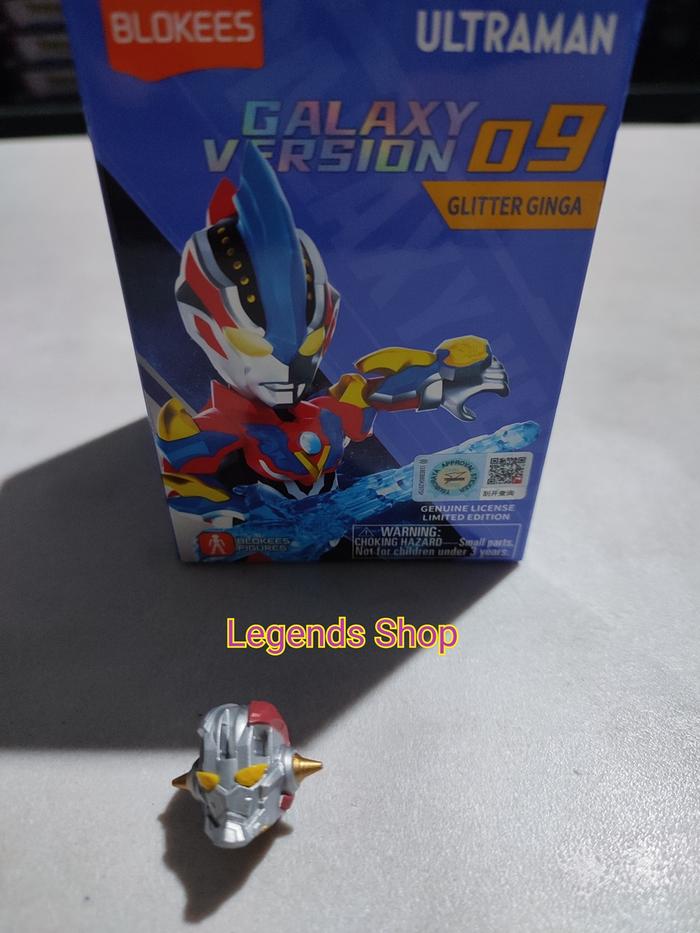 Blokees Ultraman Galaxy Versione Wave 2 PDQ a 9 pezzi