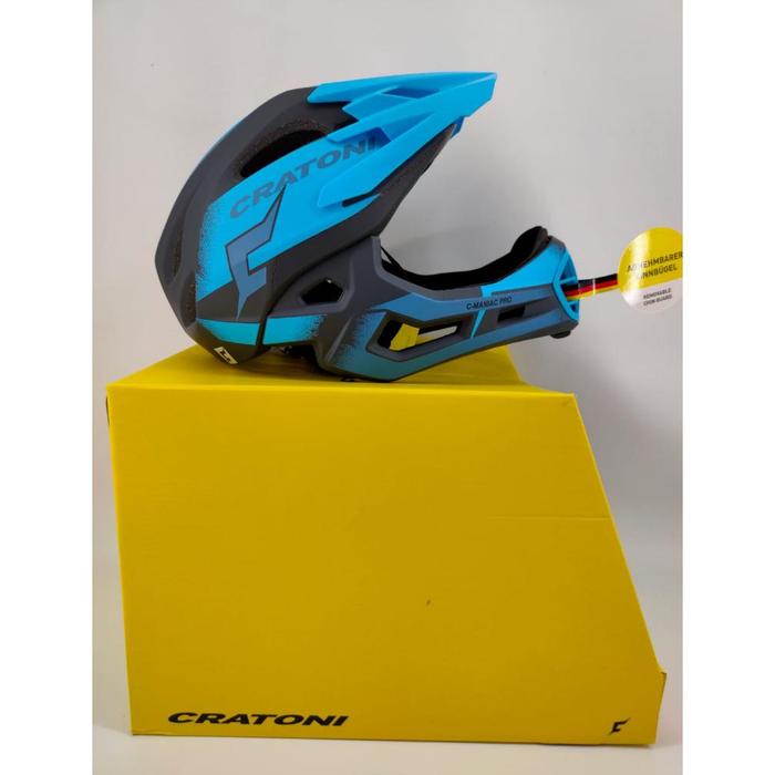 Gambar -PROMO- Helm Cratoni Pushbike Cratoni C-Maniac Pro Balance Bike Anak Helm Race Sepeda Anak - Grey Blue Matt dari Babycare Stock undefined Tokopedia