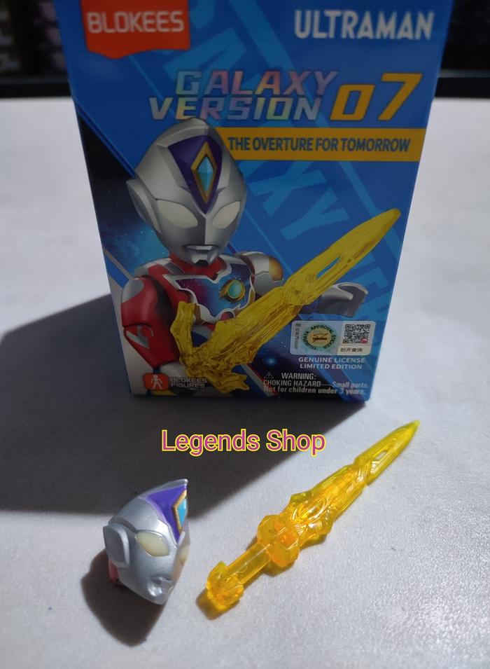Gambar Blokees Ultraman Galaxy Version Vol 07 Wave 7 GV07 Open Box OFC Figure - Biru dari Legends Shop Neo undefined 2 Tokopedia