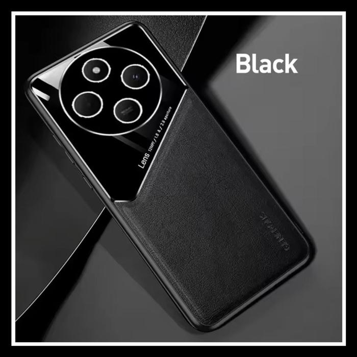 Gambar Xiaomi Redmi 14C Generous Leather Original Hard Case Casing Cover Back Soft Silicone Bumper - HITAM., XM REDMI 14C. dari Original Shop Nillkin undefined Tokopedia