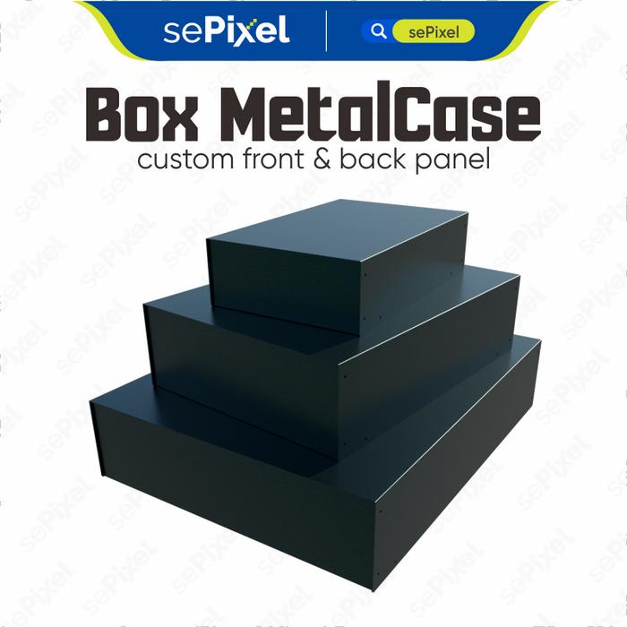 Jual Box Metal Case Custom panel (body panjang) - 20 x 30 x 8 - Kab ...