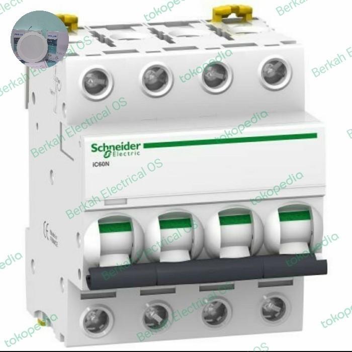 Magnetotérmico SCHNEIDER IC60N 4P 20A