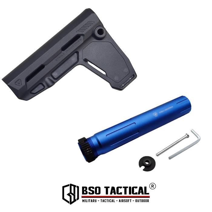 Gambar Popor Tactical SI Style AR P Stabilizer Lightweight Polymer Low Profile AEG - Popor + Tbg BL dari BSO Tactical undefined Tokopedia