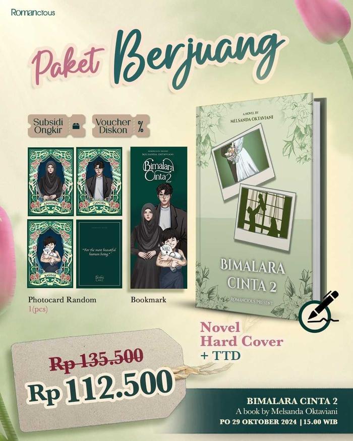 Gambar Pre Order - Buku Novel Bimalara Cinta 2 - Melsanda Oktaviani - Romancious - BERJUANG dari Bumi Fiksi Makassar undefined Tokopedia