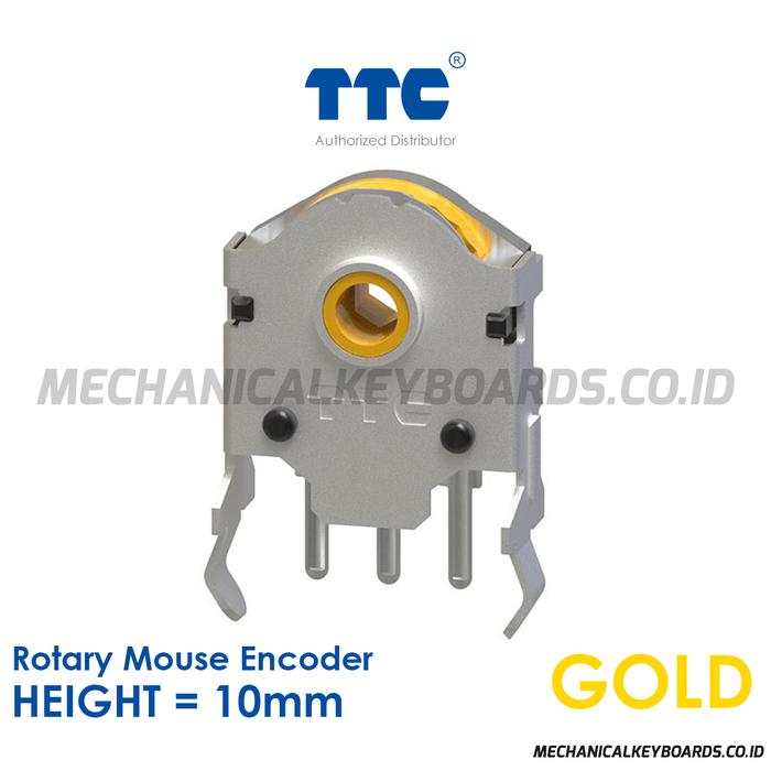 Gambar TTC Gold Rotary Mouse Scroll Wheel Encoder - 10mm dari Mechanical Keyboards undefined Tokopedia