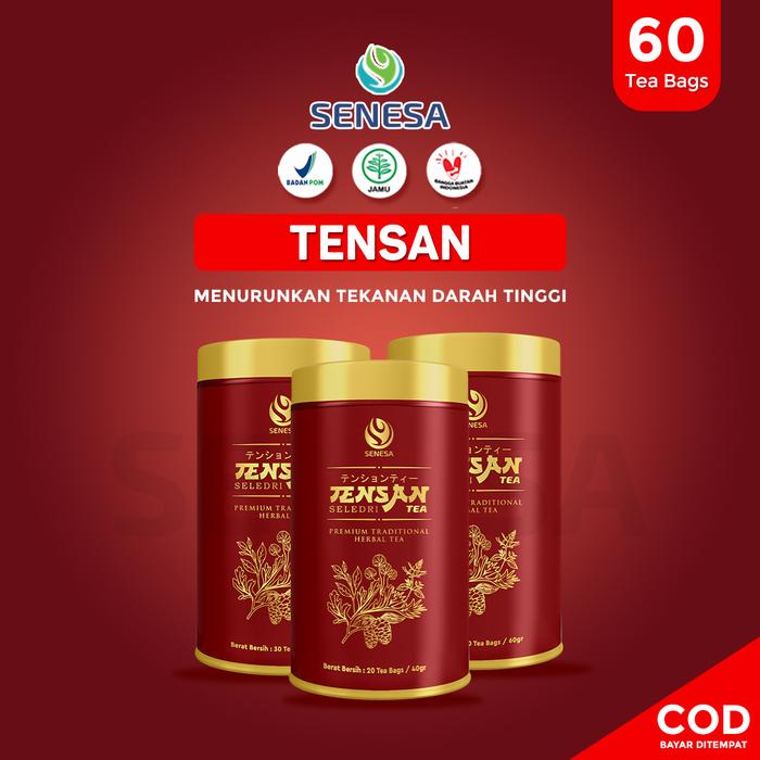 Gambar Senesa - Teh Tensan Menurunkan Tekanan Darah Meningkatkan Kesehatan - 3 Pcs dari SenesaOfficial undefined Tokopedia