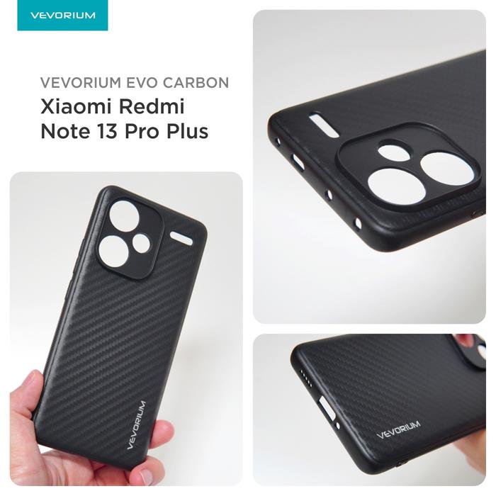 Gambar VEVORIUM EVO CARBON Xiaomi Redmi Note 13 5G 4G Pro Plus Ultra Thin Soft Case - 13 PRO PLUS dari Vevorium undefined Tokopedia