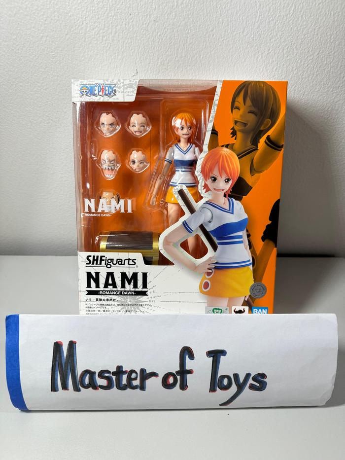 Gambar Bandai SHF Nami (Romance Dawn) - Ready Stock dari Master of Toys undefined Tokopedia