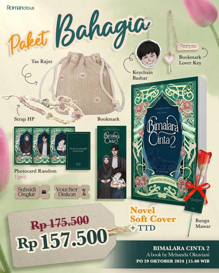Gambar Pre Order - Buku Novel Bimalara Cinta 2 - Melsanda Oktaviani - Romancious - BAHAGIA dari Bumi Fiksi Makassar undefined Tokopedia