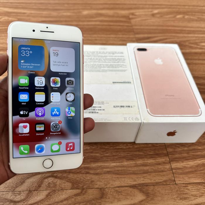 Gambar Iphone 7 plus 128gb Inter Alloperator second original dari WIJAYA APPLE STORE undefined Tokopedia