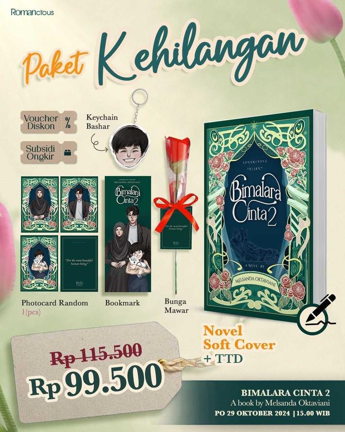 Gambar Pre Order - Buku Novel Bimalara Cinta 2 - Melsanda Oktaviani - Romancious - KEHILANGAN dari Bumi Fiksi Makassar undefined Tokopedia
