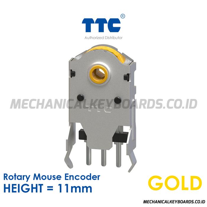 Gambar TTC Gold Rotary Mouse Scroll Wheel Encoder - 11mm dari Mechanical Keyboards undefined Tokopedia