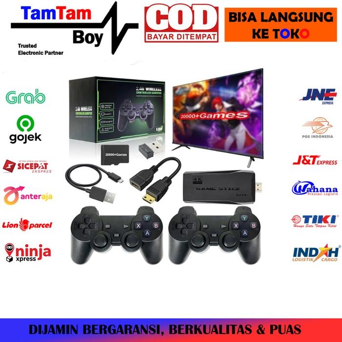 Gambar Android TV Box And Game Box G7 4K UHD RAM 2GB ROM 8GB Smart TV Digital Wireless Gamepad Wifi Video Game Console Retro Emulator Free 11000 Classic Games - M8 Non Android dari tamtamboyz08 undefined Tokopedia