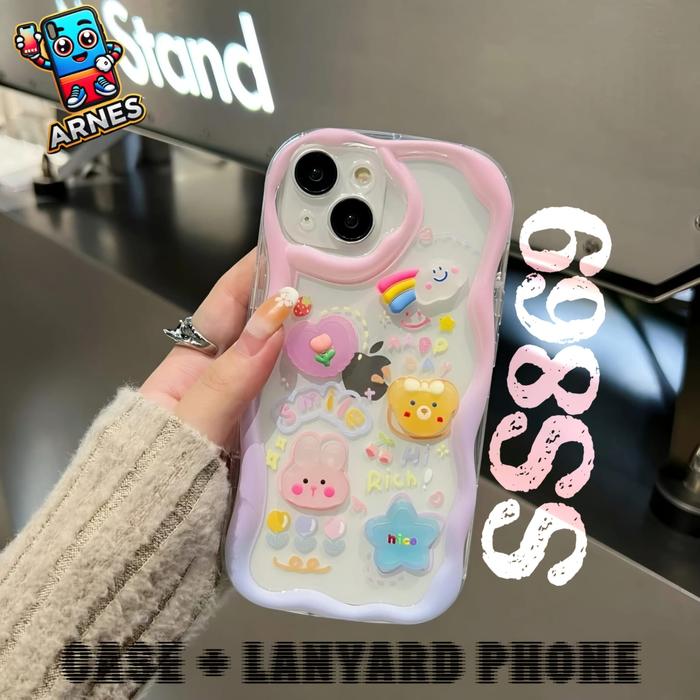 Gambar Casing Tecno Softcase Silikon Shockproof Lembut 3d Karakter Lanyard Gantungan For tecno spark go spark 9 pop 9 spark 10 4G spark 10 pro spark 20 pro plus camon 30 4G camon 30 pro 5G - SS869, SPARK GO 2022 dari Arnes Store undefined Tokopedia