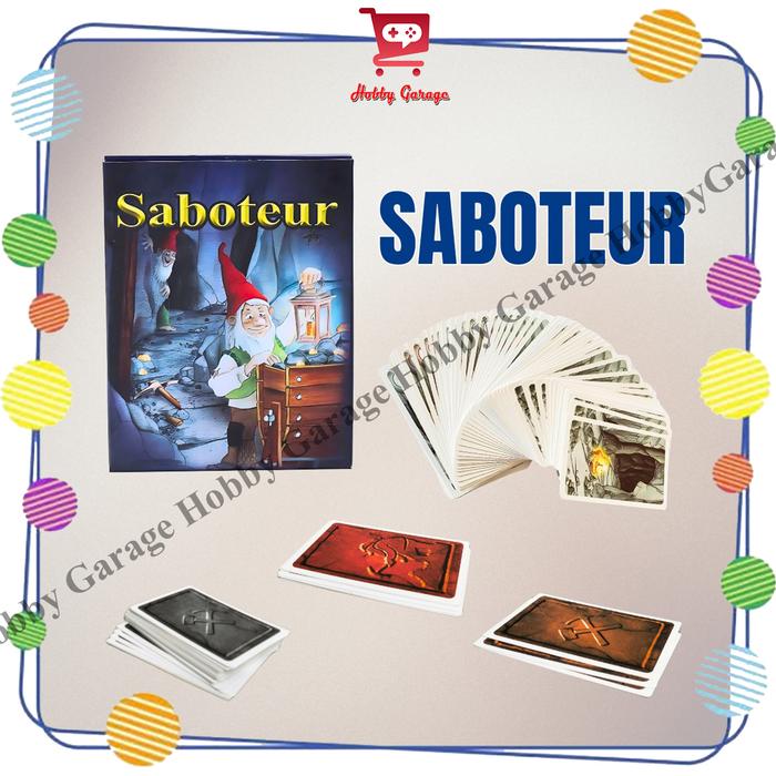 Gambar Saboteur 1 Card Board Game dari Hobby Garage_NEW undefined Tokopedia
