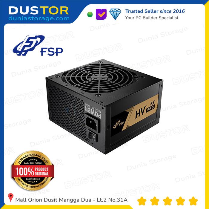 Gambar FSP HV PRO 85+ PSU 550 Watt | 80+ Bronze Non Modular dari Dunia Storage Komputer undefined Tokopedia
