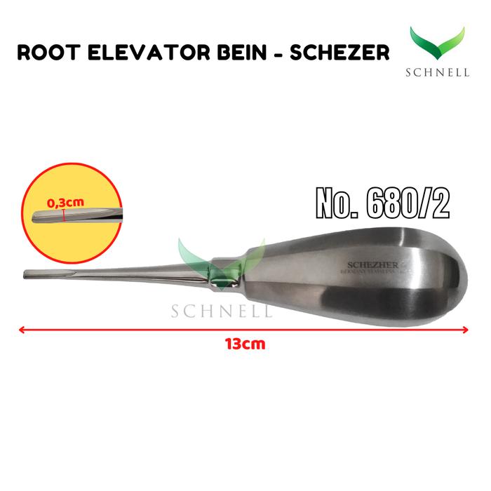 Gambar Root Elevator Bein 2mm Schezer Dental Instruments - 3mm No. 680/2 dari Sicher Dental undefined Tokopedia