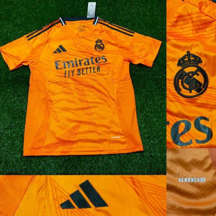 Gambar Murah FULLSET BAJU + CELANA REAL MADRID AWAY 2024/2025 GRADE ORI NON COD - BAJU SAJA, S dari ninayulia undefined Tokopedia