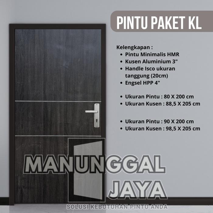 Gambar PINTU 1 SET KUSEN - model 1 dari PINTU MANUNGGAL undefined Tokopedia