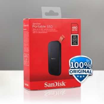 Gambar SanDisk harddisk SSD external portabel 1tb 1 terabyte anti air & debu - 480gb/520mbps dari ImpAcc Store undefined Tokopedia