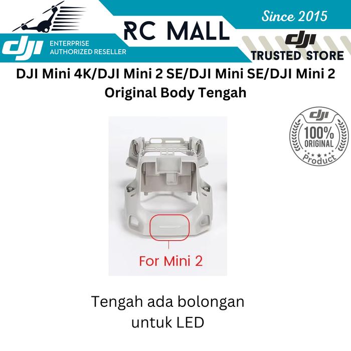 Gambar Body Tengah DJI Mini 4K DJI Mini 2 SE DJI Mini 2 DJI Mini SE Middle Body Shell Frame Cover Casing Drone Original - Mini 2 dari RC Mall undefined Tokopedia