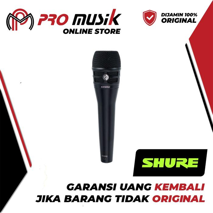 Gambar Shure KSM8 Dualdyne Cardioid Dynamic Vocal Microphone - Black dari Pro Musik Official Store undefined Tokopedia