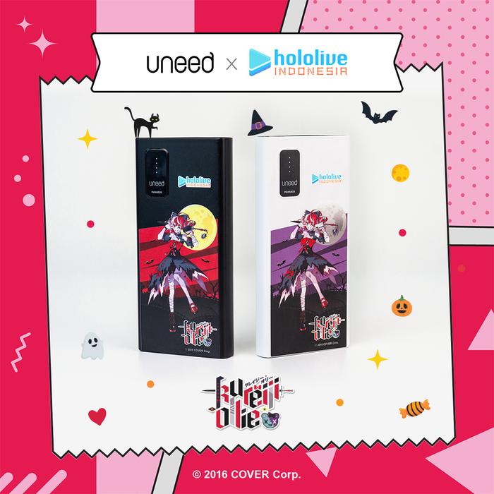 Gambar UNEED x Hololive - Powerbank Manabox 10.000 mAh Fast Charging - Ollie - White, PB Only dari Uneed Indonesia undefined Tokopedia