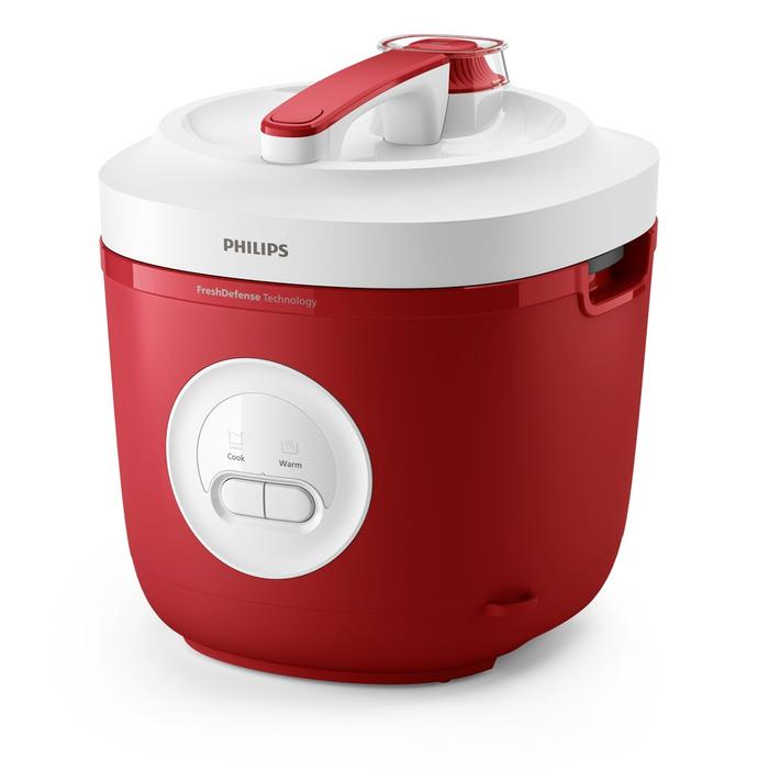 Gambar PHILIPS Rice Cooker / Magic Com 1.8L - HD3210 - Red dari Utama Electronic undefined Tokopedia