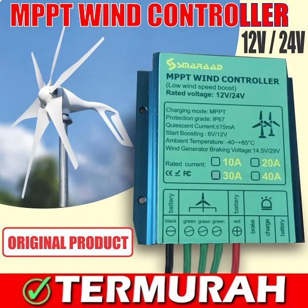 Gambar PLTB Generator Wind Turbine Vertical 300W Turbin Angin / Turbin Angin - CONTROLER dari GLODOK TERMURAH undefined Tokopedia