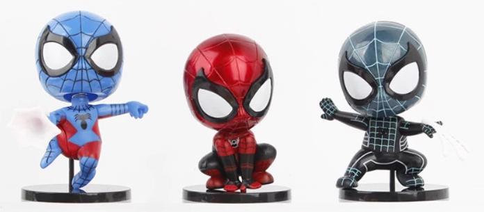 Gambar Figure Set Cosbaby Spiderman Colony - Set B dari Monciss_NEW undefined Tokopedia