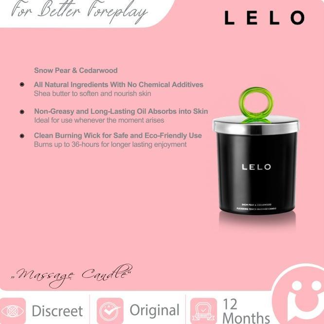 Gambar Terbaruuu!!! Lelo Flickering Touch Aromatherapy Candle (Transform To Massage Oil) Ready Kak - Snow Pear dari FERMENTASI12 undefined Tokopedia