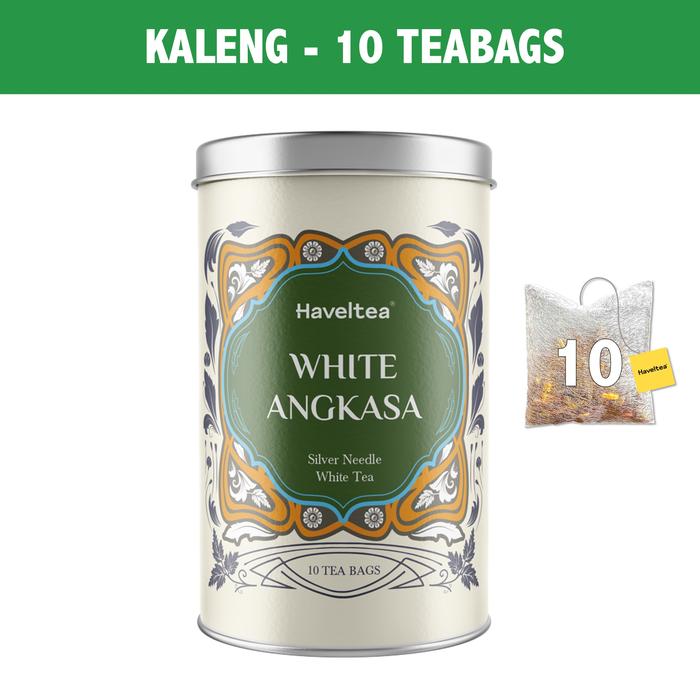 Gambar WHITE ANGKASA | Big Tin | Haveltea | White Tea | White Peony - Kaleng 10 TB dari HAVELTEA undefined Tokopedia