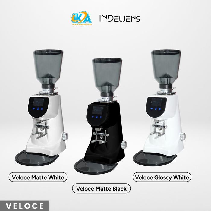 Gambar Indeljens Coffee Grinder Veloce Mesin Penggiling Biji Kopi - Putih dari Istana kemasan Aceh undefined 4 Tokopedia