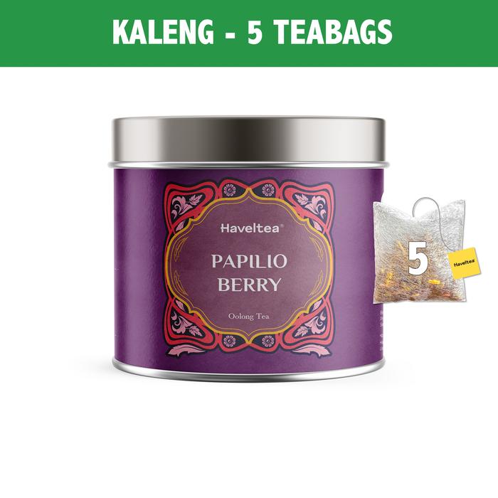Gambar PAPILIO BERRY | Mini Tin | Haveltea | Fruit Tea | Berries Blackcurrant - Kaleng 5 TB dari HAVELTEA Kota Administrasi Jakarta Selatan Tokopedia