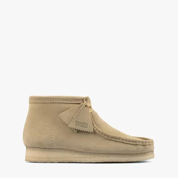 Jual CLARKS ORIGINALS Men's Wallabee Boot Maple Suede 40 Kota