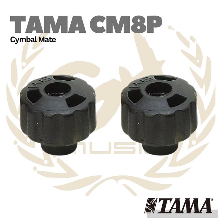 Set Bloccapiatti Tama CM8P - 2 Pezzi Per Aste Reggipiatto Di Batterie - Foto 13