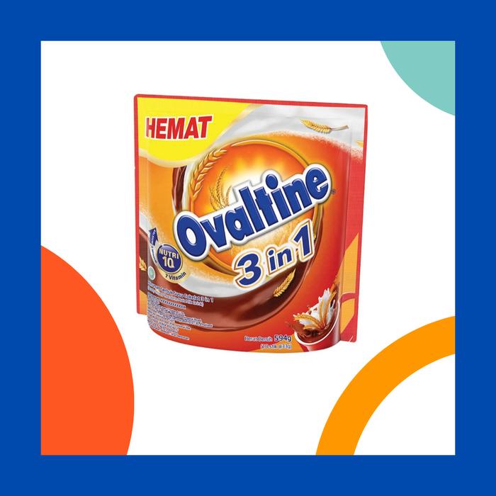Gambar Ovaltine 3 in 1 Susu Bubuk Cokelat 594 gr dari C&#39;s House undefined Tokopedia