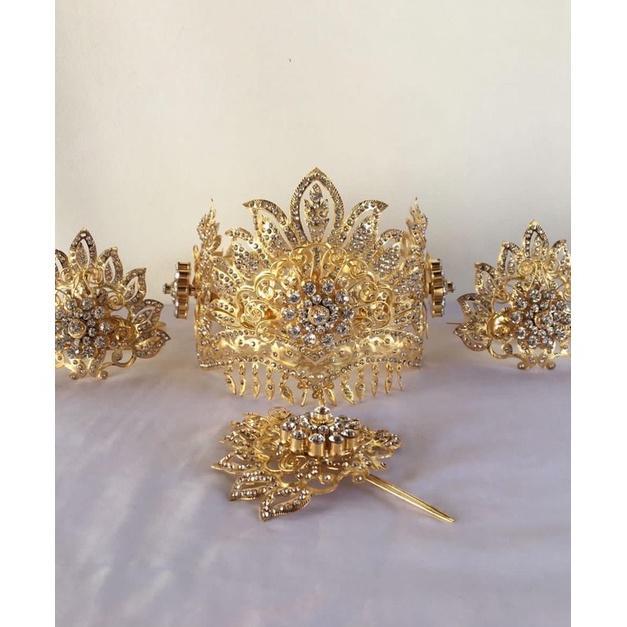 Gambar [DISC] SIGER GUNUNGAN MODEL TANAM/SIGER GUNUNGAN/SIGER PENGANTIN - Gold, Pengantin dari Alindra Indonesia Market undefined Tokopedia