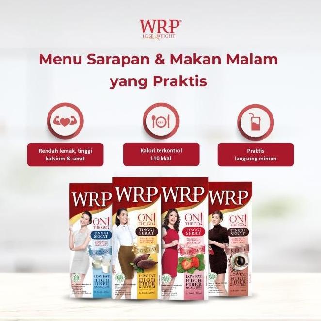 Gambar Wrp On The Go Original 200Ml (Bundle 4) - Pendamping Diet Terlaris dari shajj undefined Tokopedia