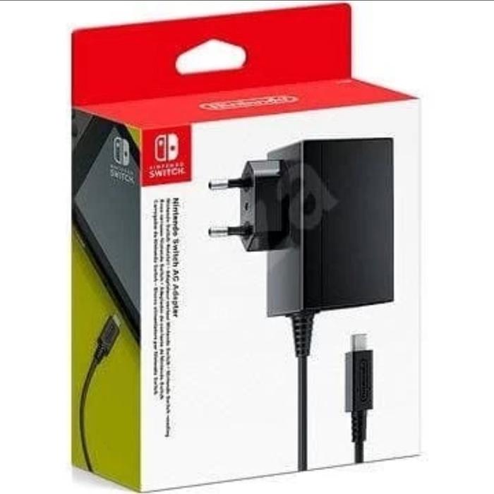Gambar Nintendo Switch Dock Set Original (Carger / AC Adapter + Docking) - Ac Adaptor dari Star Game undefined Tokopedia